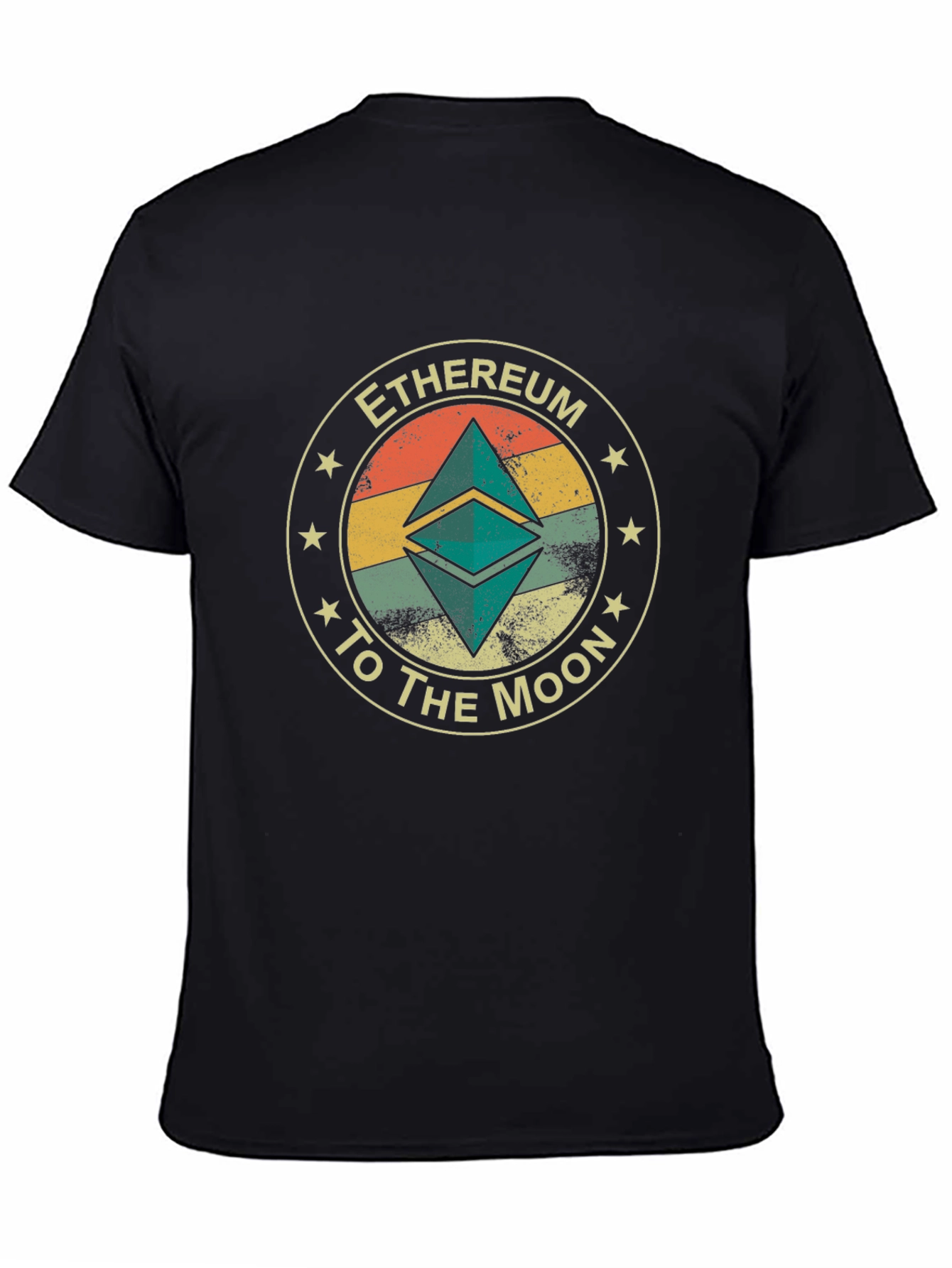 Ethereum to the Moon Graphic Tee