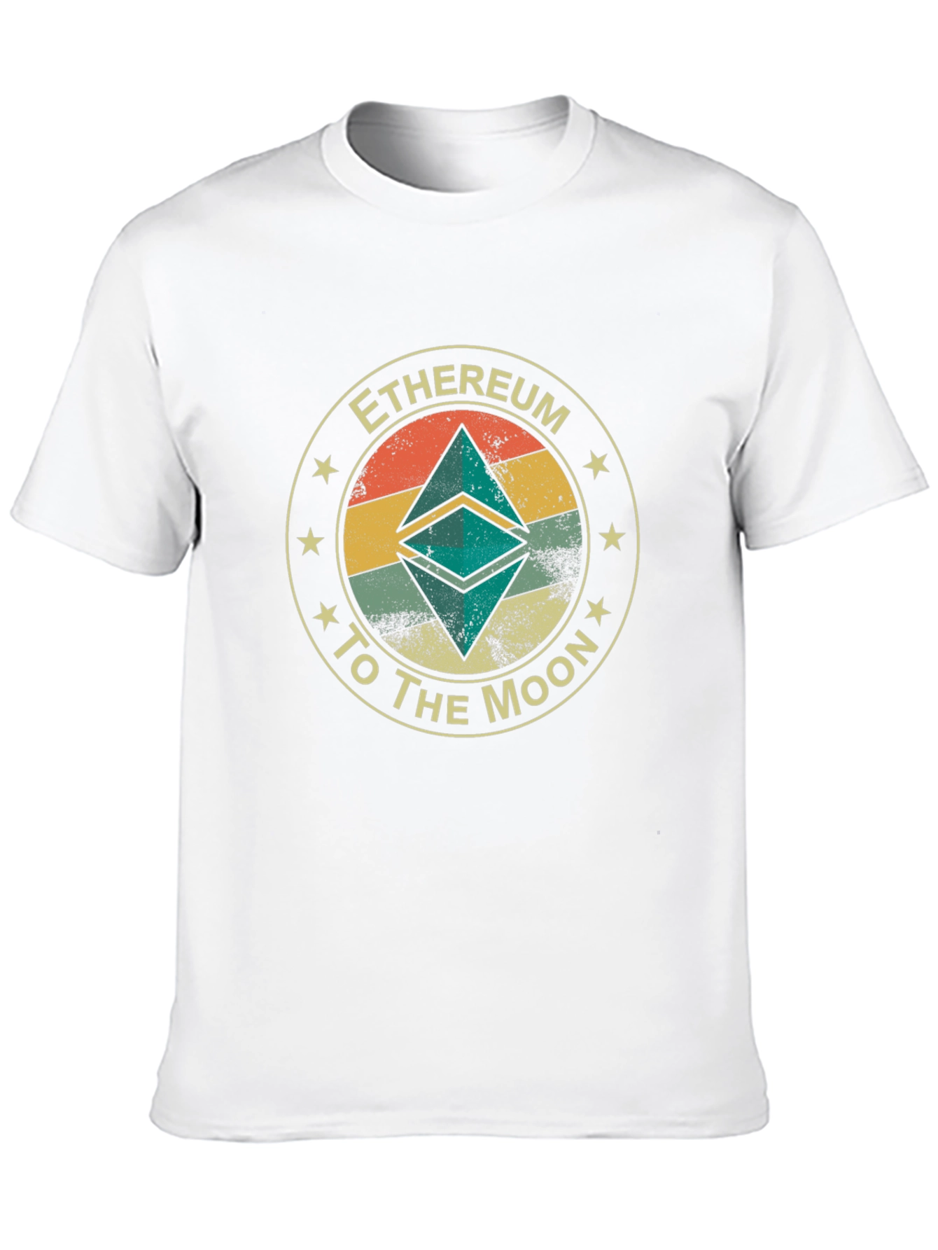 Ethereum to the Moon Graphic Tee