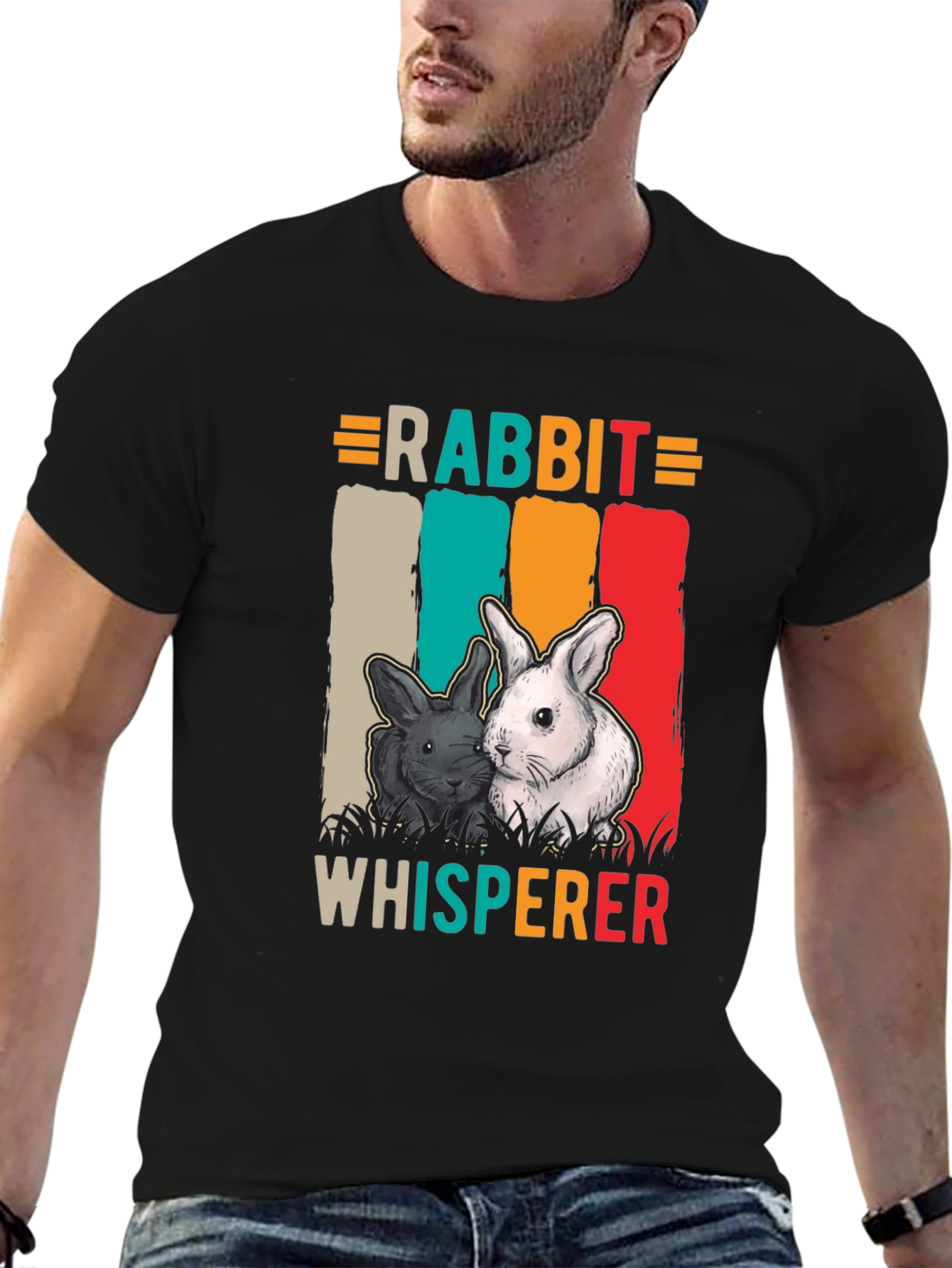 Rabbit Whisperer Graphic T-Shirt