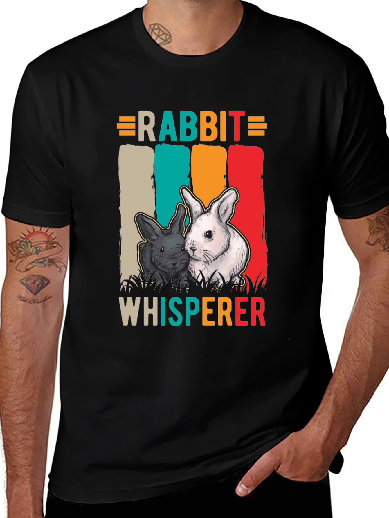 Rabbit Whisperer Graphic T-Shirt