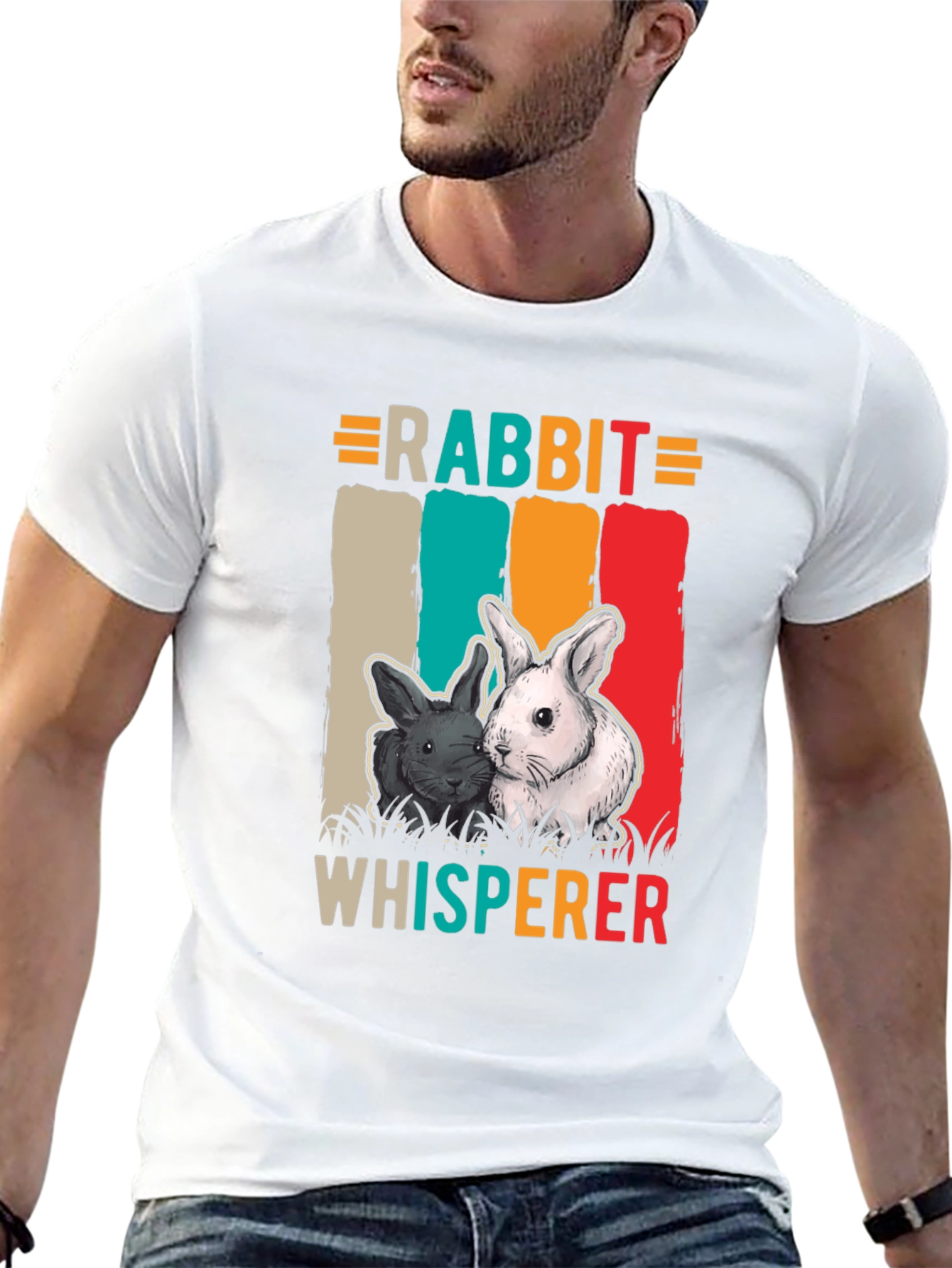 Rabbit Whisperer Graphic T-Shirt