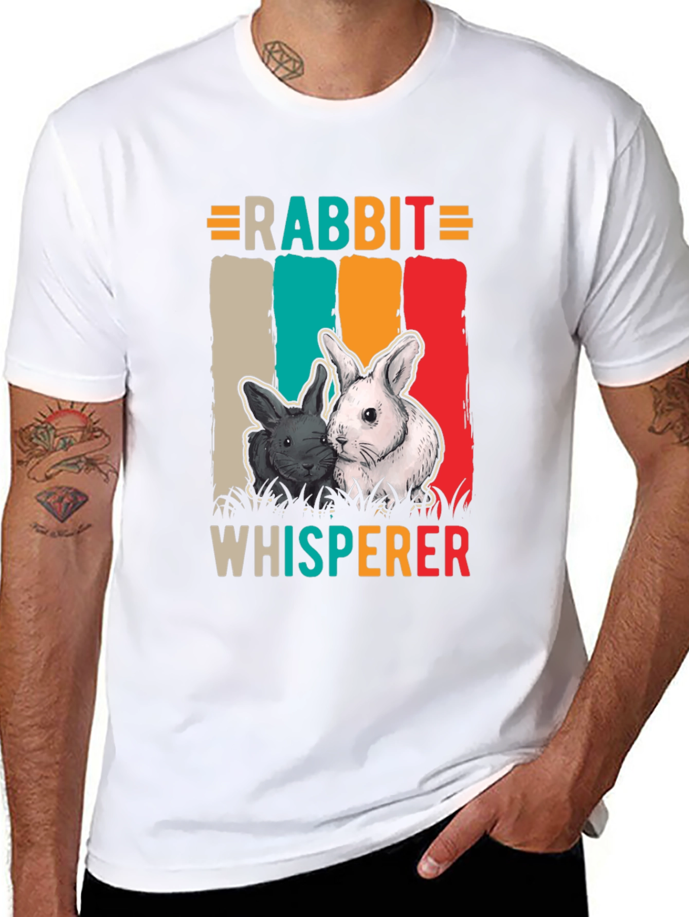 Rabbit Whisperer Graphic T-Shirt
