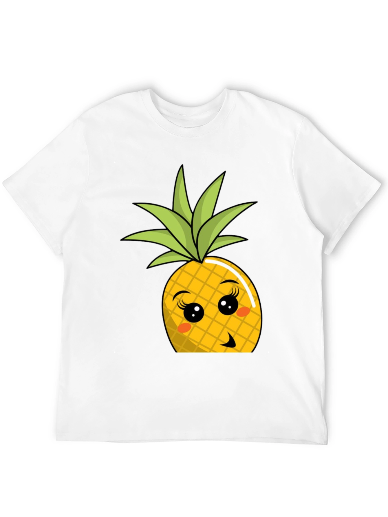 Cute Pineapple Graphic Tee - Trendy Summer Shirt