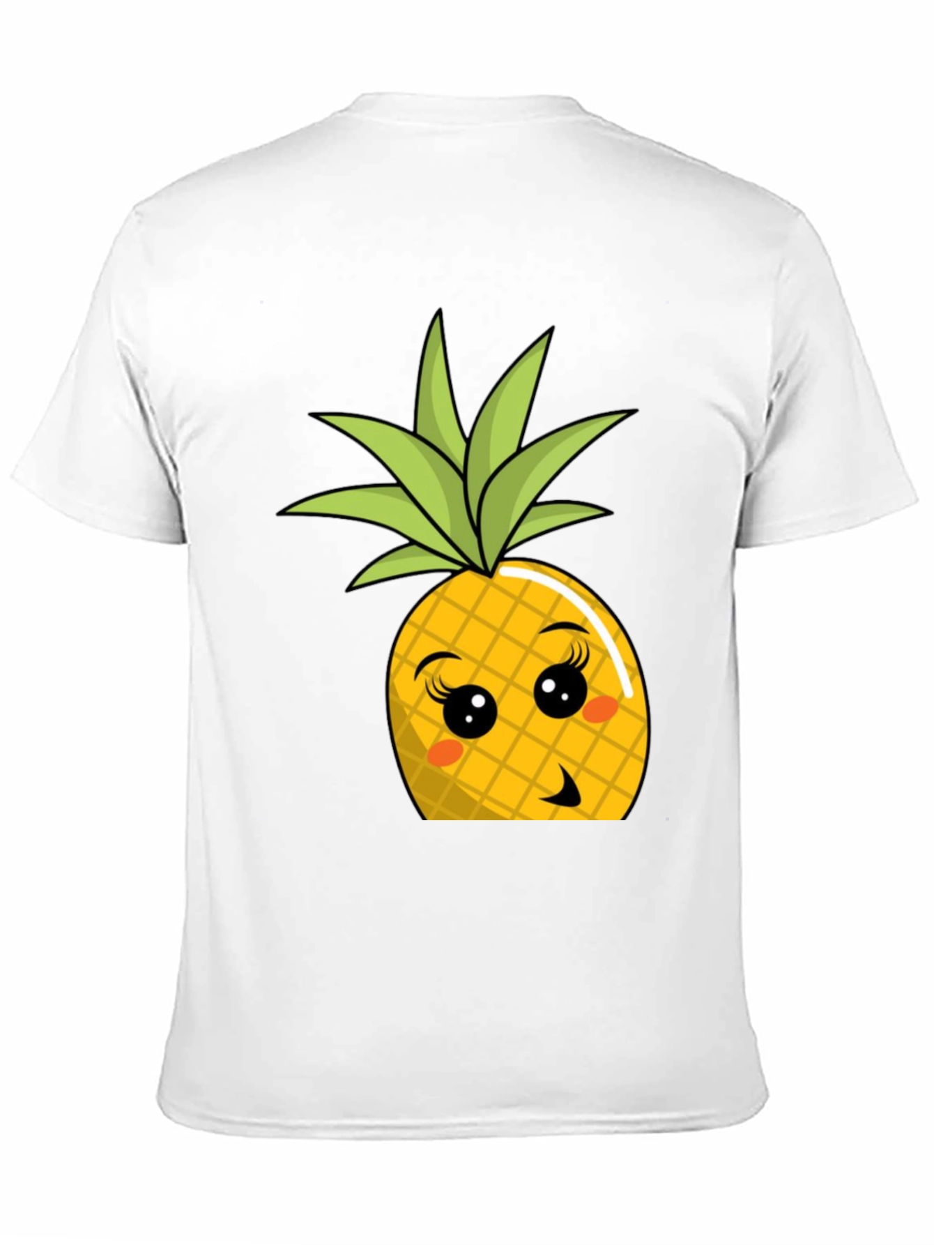 Cute Pineapple Graphic Tee - Trendy Summer Shirt