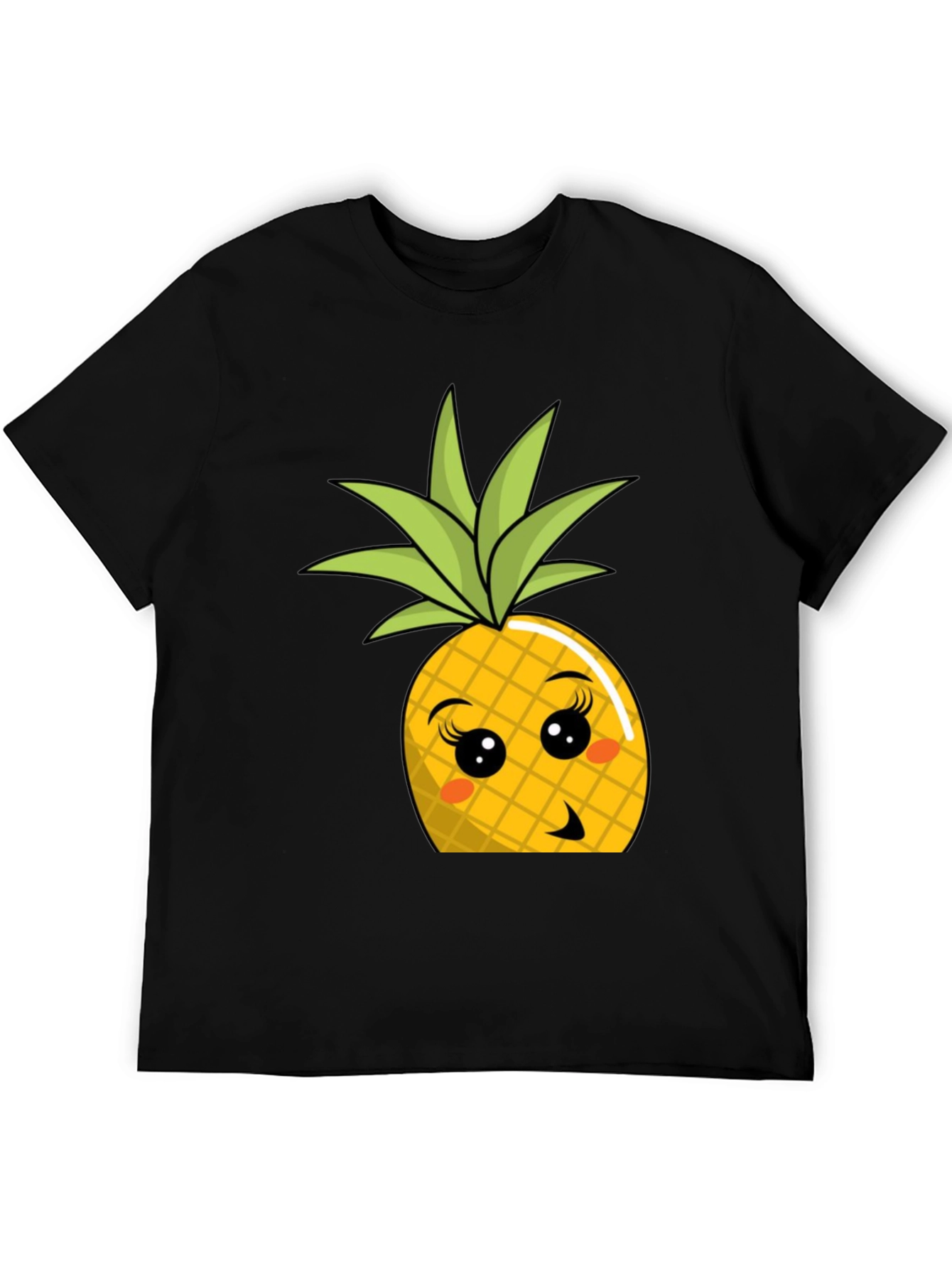 Cute Pineapple Graphic Tee - Trendy Summer Shirt