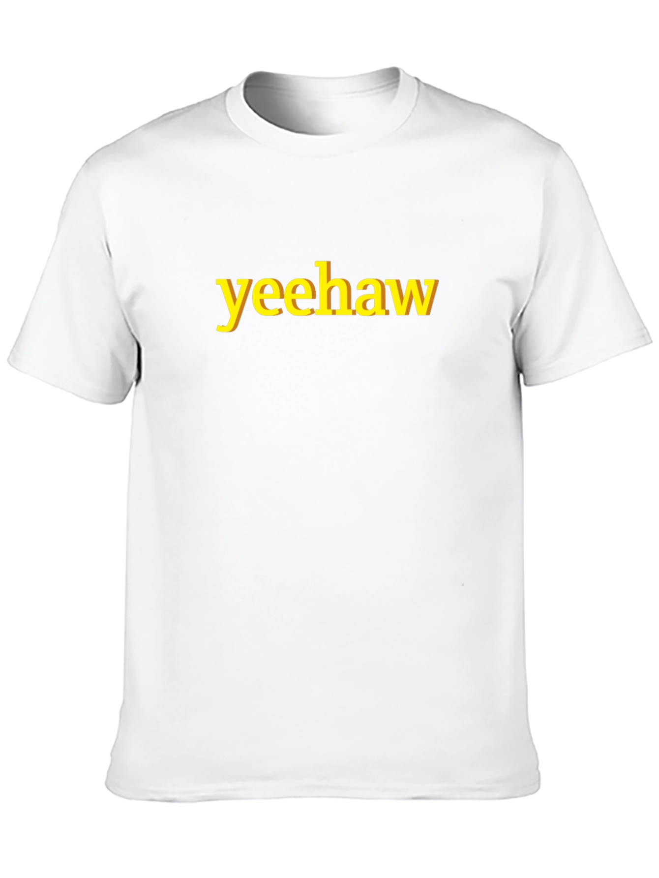 Yeehaw Black Graphic Tee - Casual Comfort
