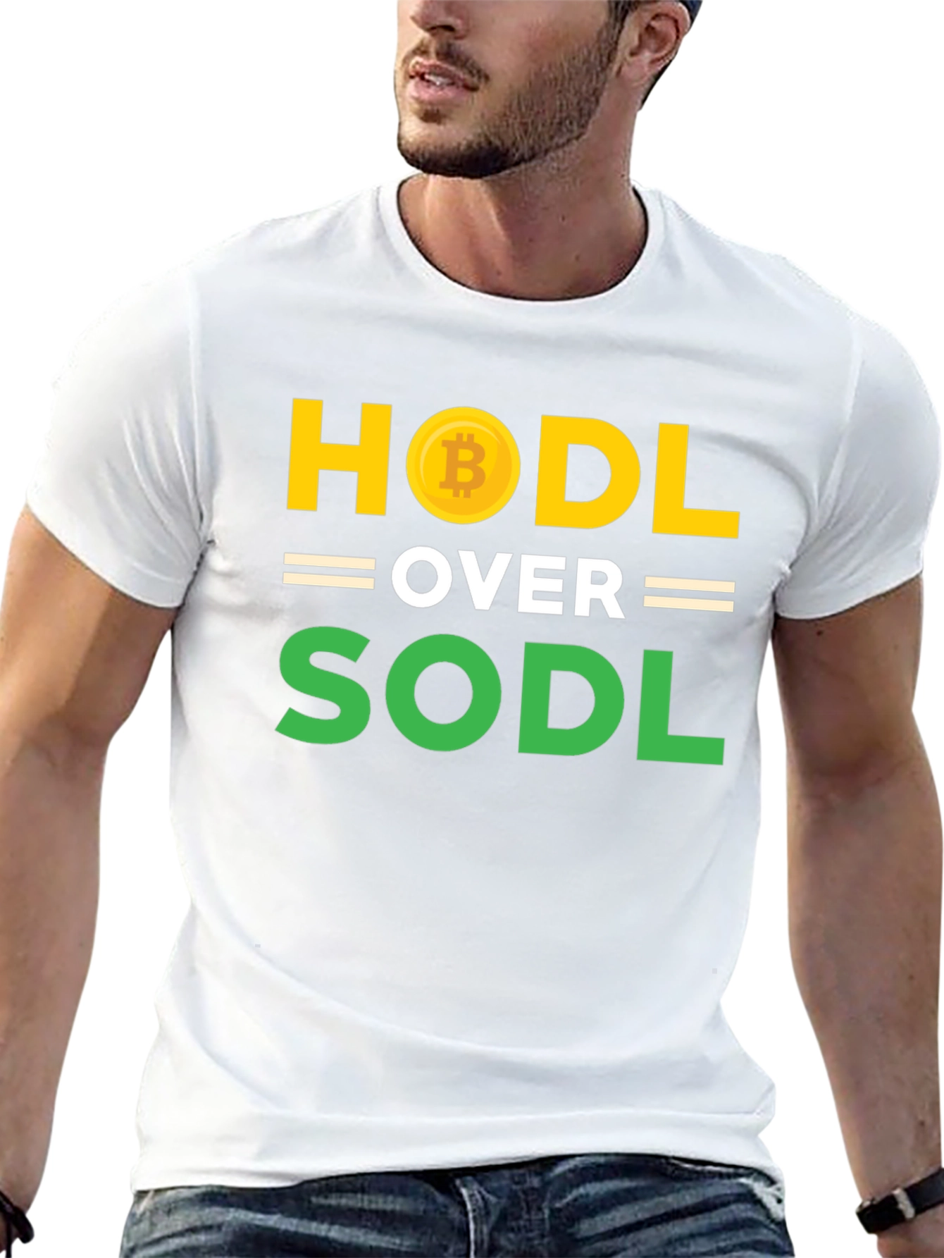 HODL Over SODL Bitcoin Crypto T-Shirt