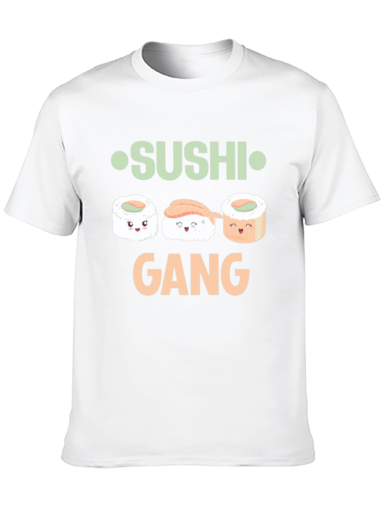 Sushi Gang Graphic T-Shirt - Cute Kawaii Style