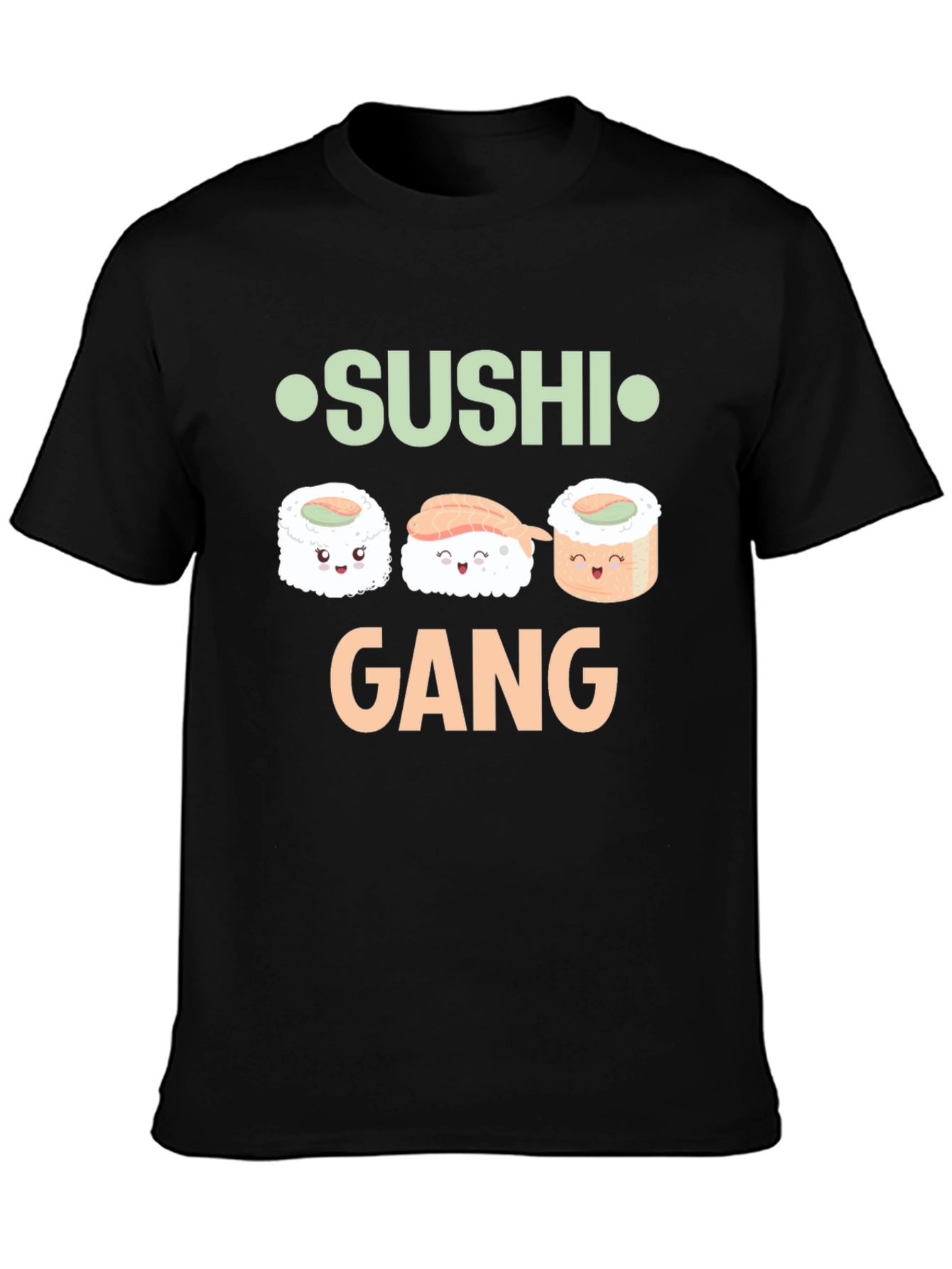 Sushi Gang Graphic T-Shirt - Cute Kawaii Style