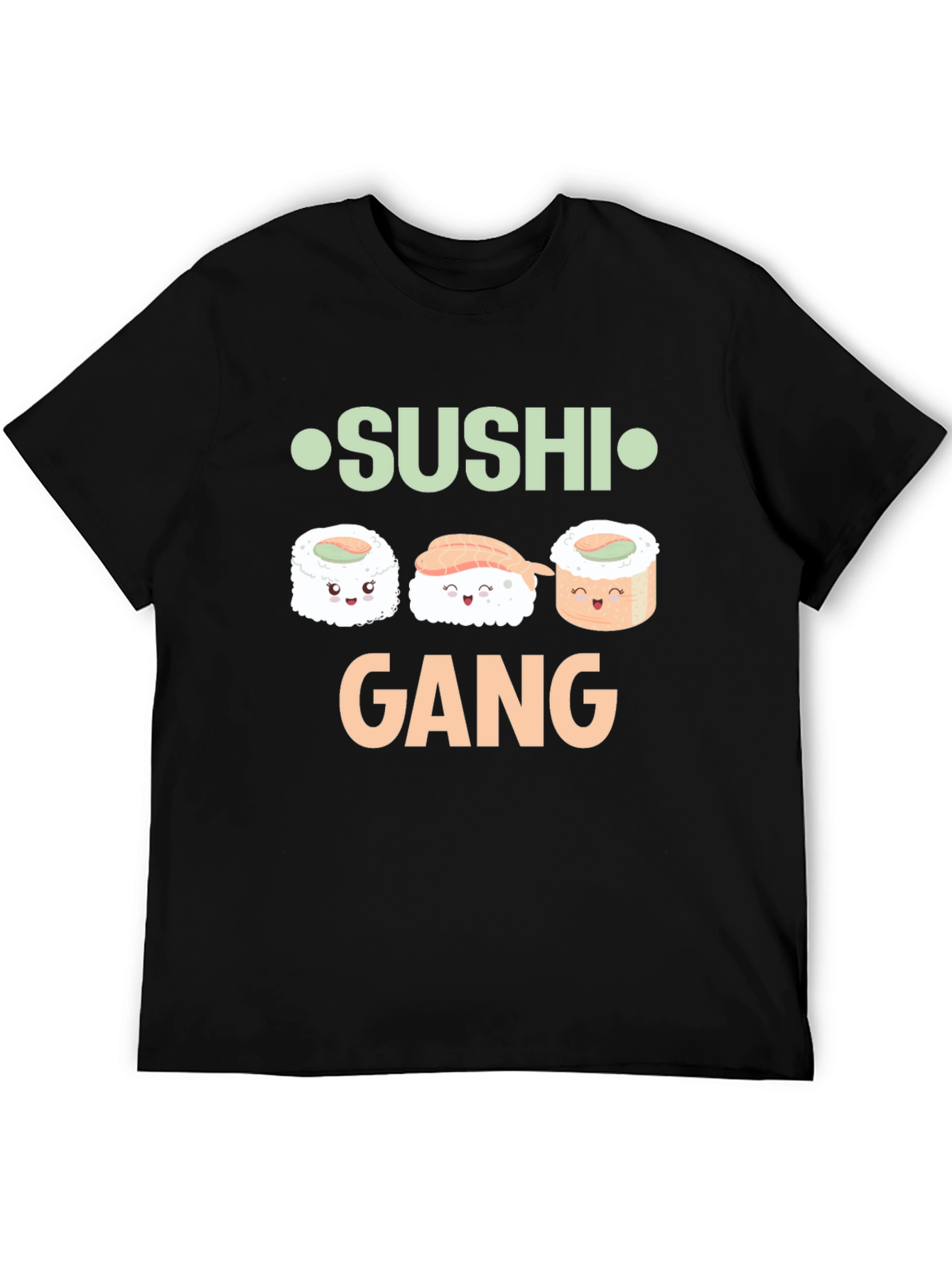Sushi Gang Graphic T-Shirt - Cute Kawaii Style