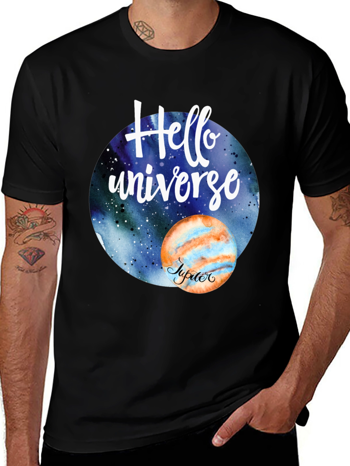 Hello Universe Jupiter Graphic Tee