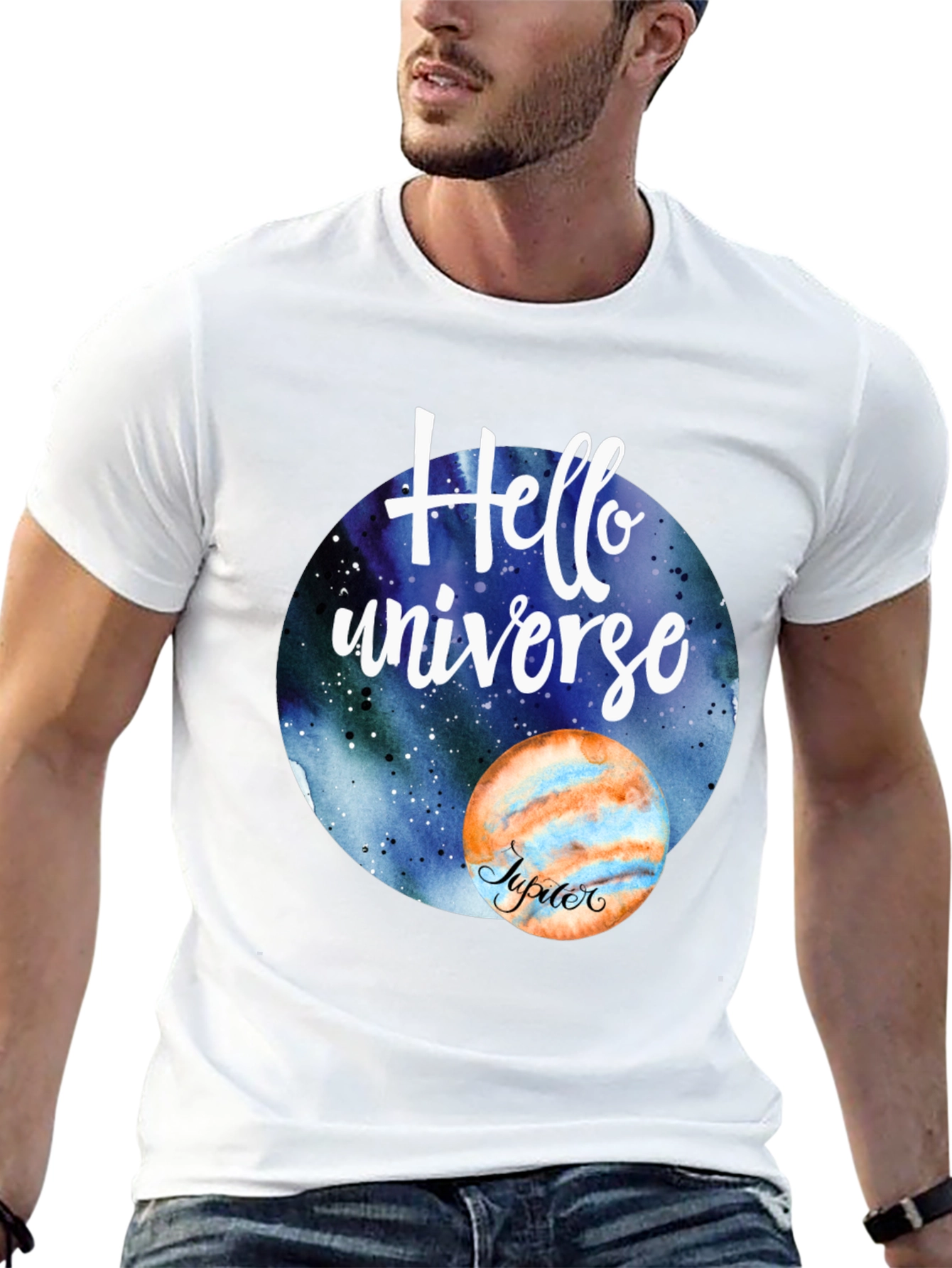Hello Universe Jupiter Graphic Tee