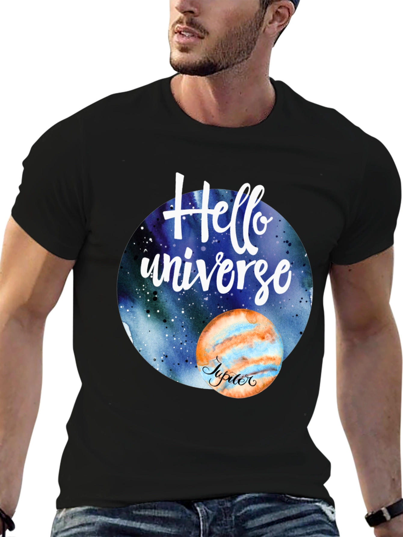 Hello Universe Jupiter Graphic Tee