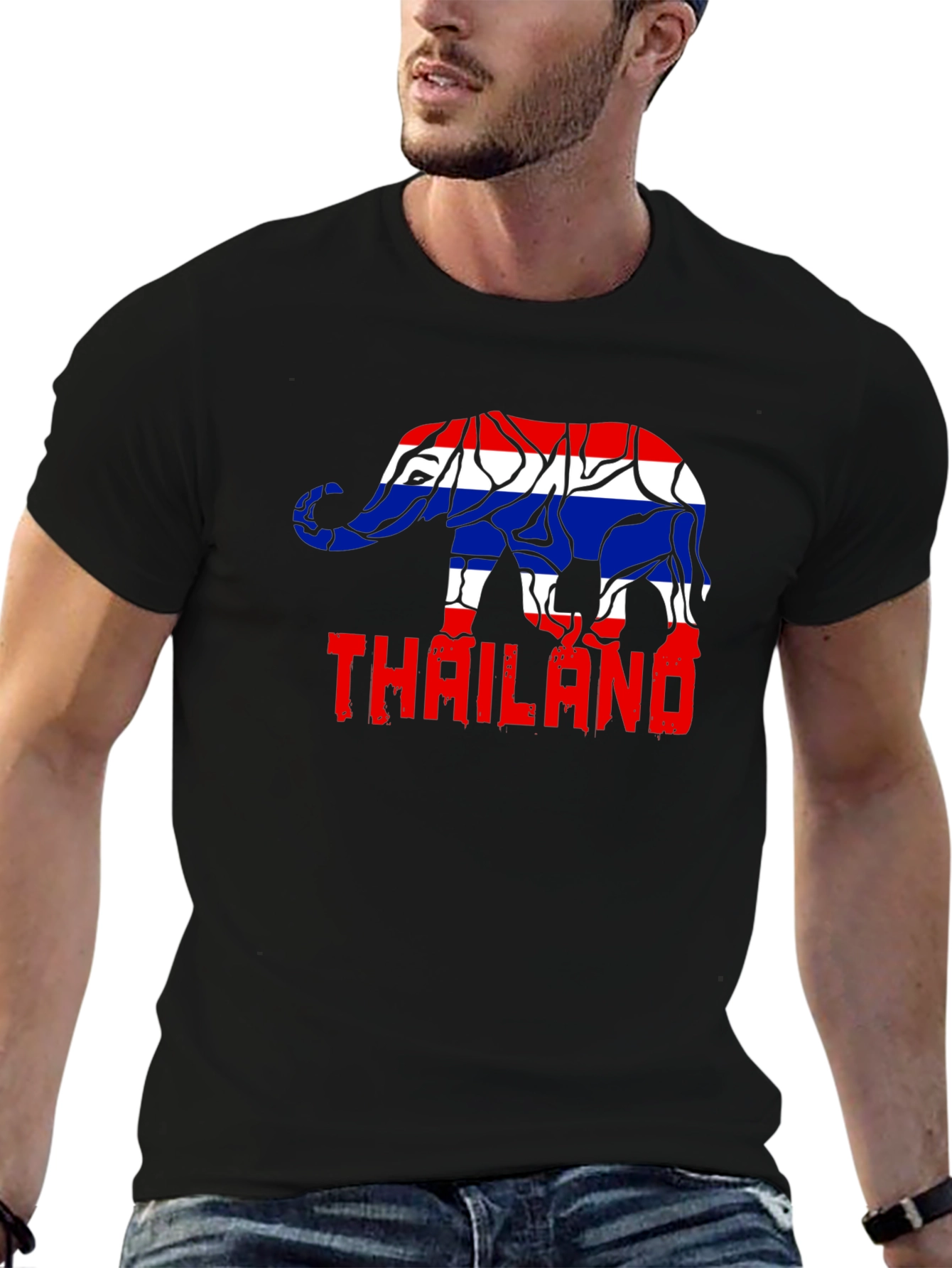Thailand Elephant Flag T-Shirt
