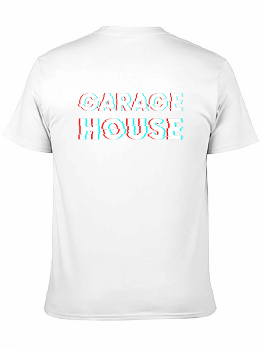 Garage House Glitch T-Shirt - Mens Black Tee