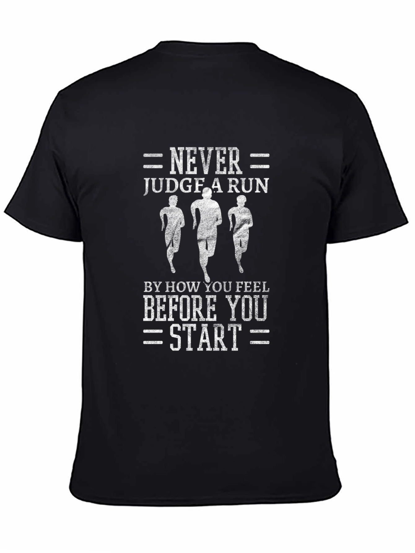 Never Judge a Run Graphic T-Shirt