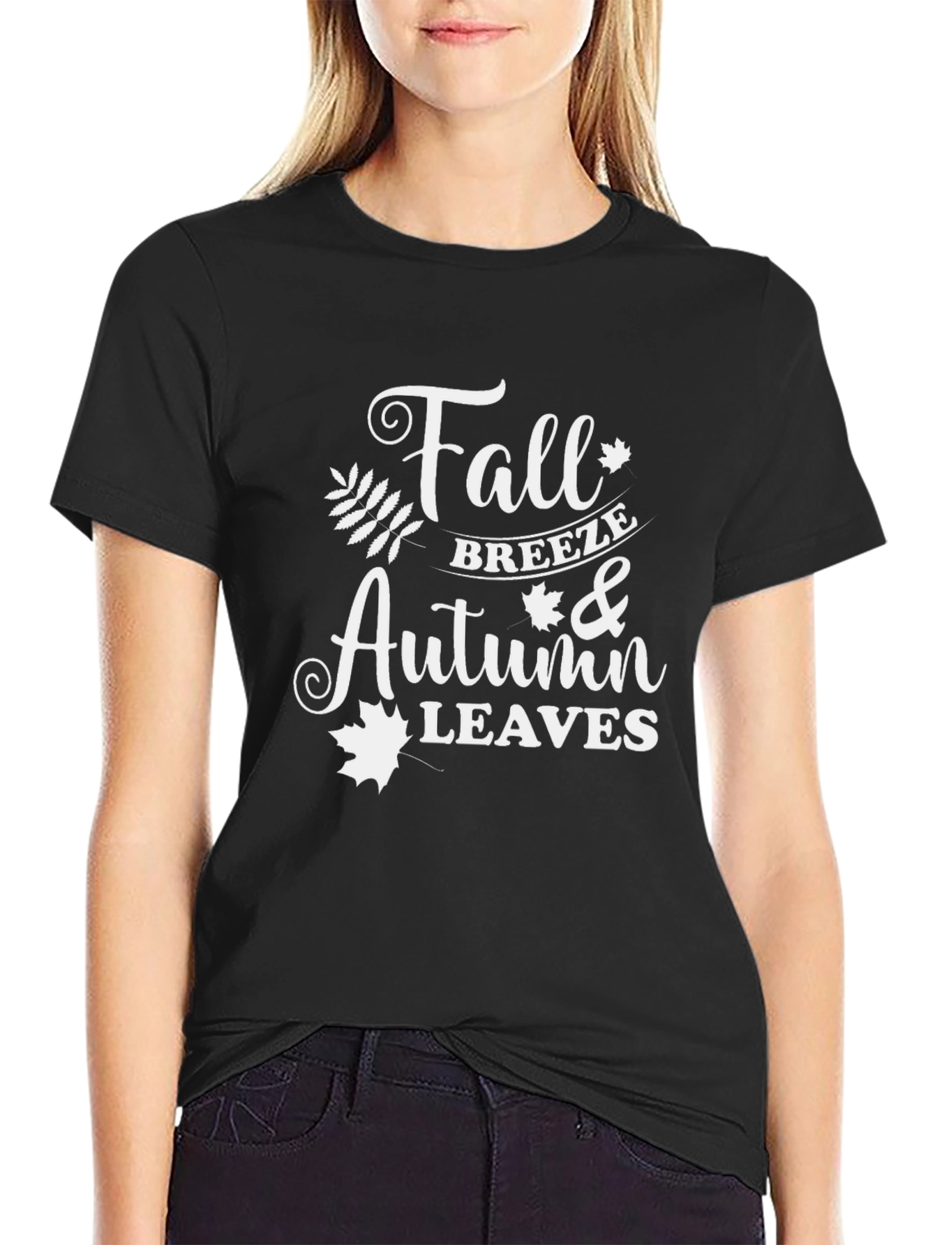 Fall Breeze Autumn Leaves T-Shirt