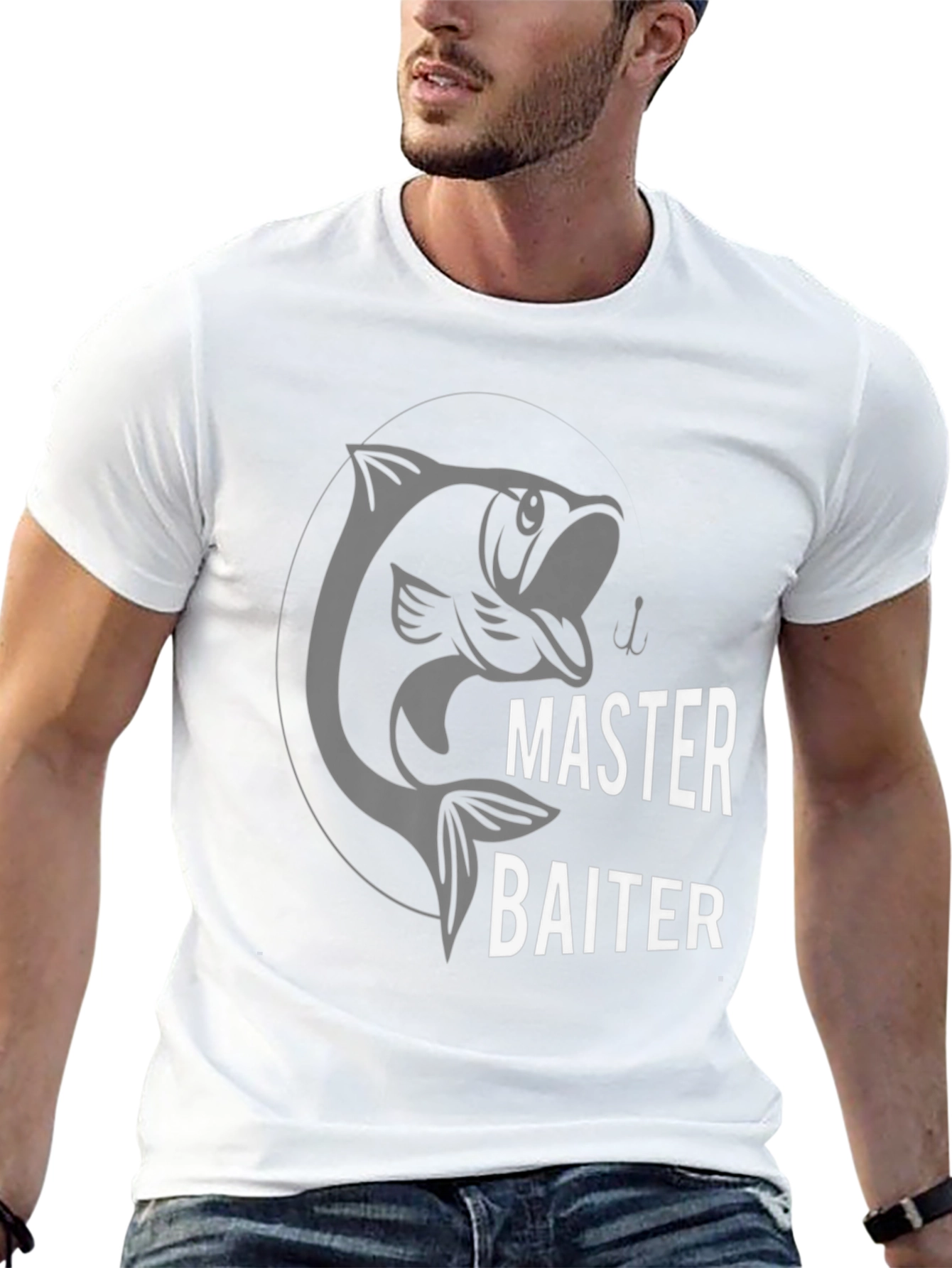 Master Baiter Fishing T-Shirt - Angler Humor Tee