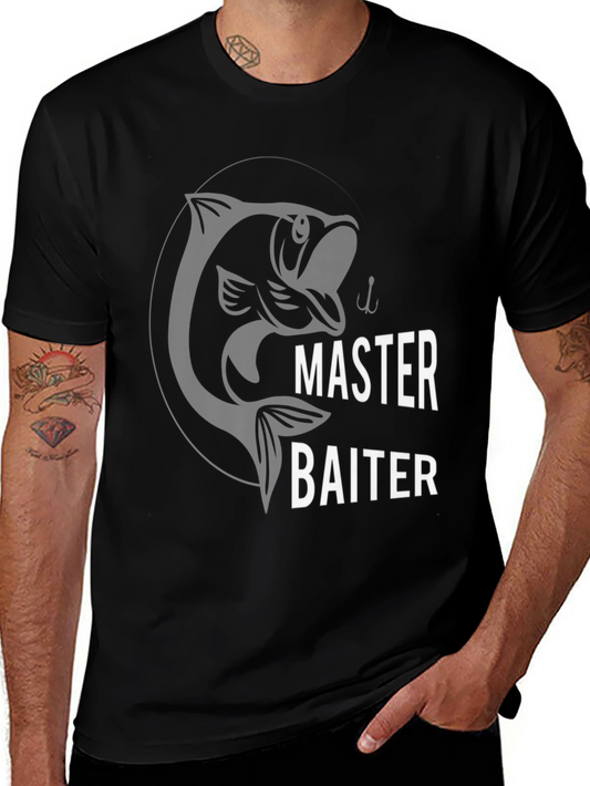 Master Baiter Fishing T-Shirt - Angler Humor Tee
