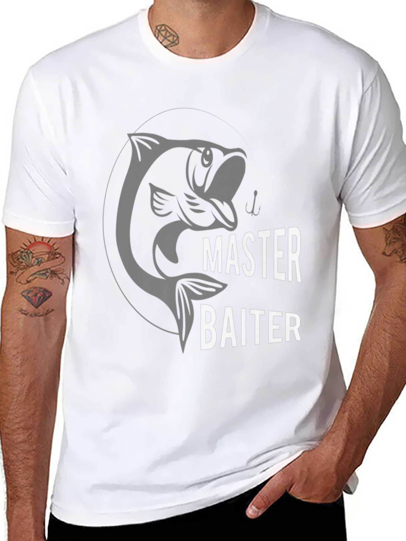 Master Baiter Fishing T-Shirt - Angler Humor Tee