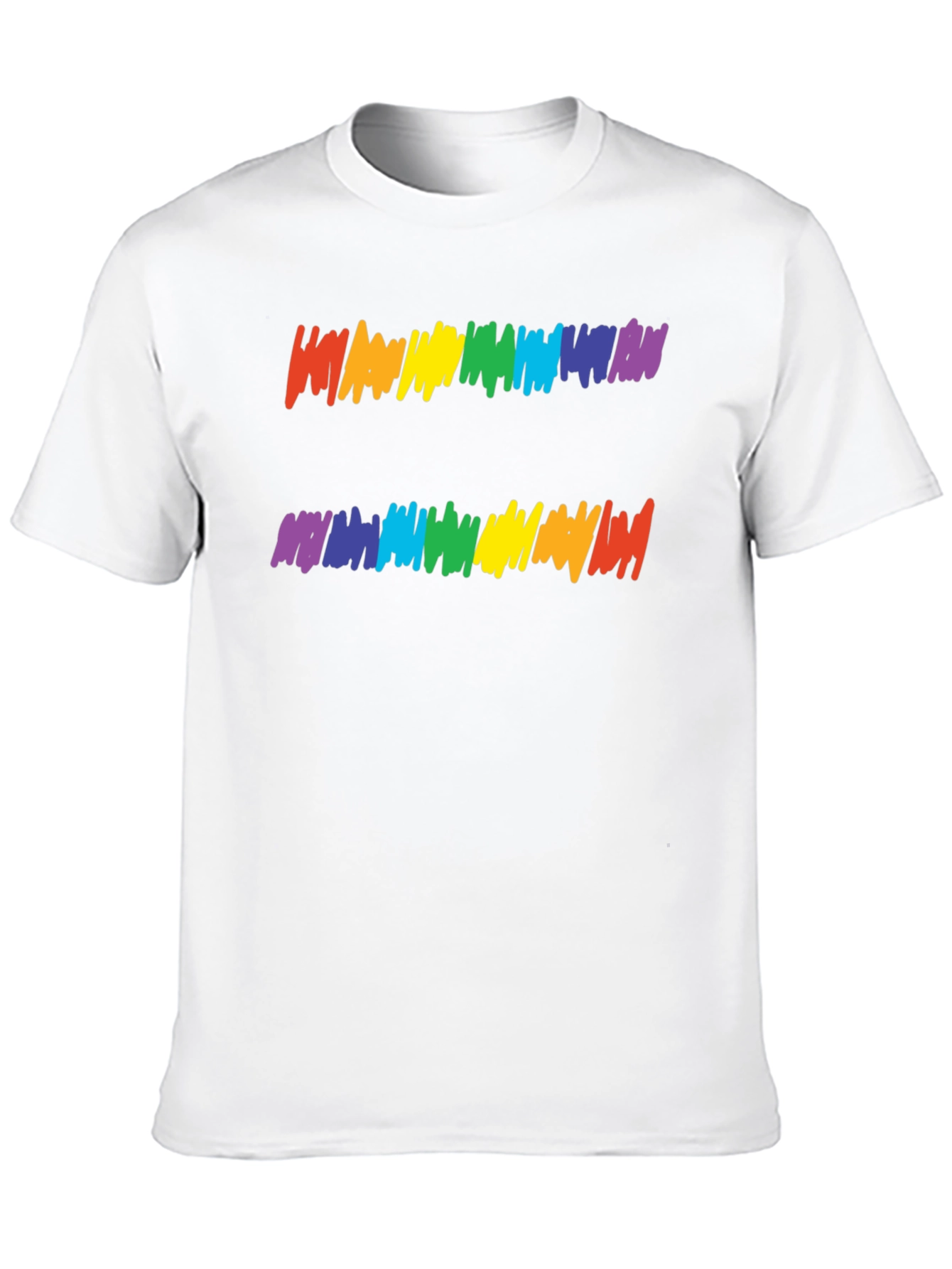 Rainbow Equality Symbol Graphic Tee - Black