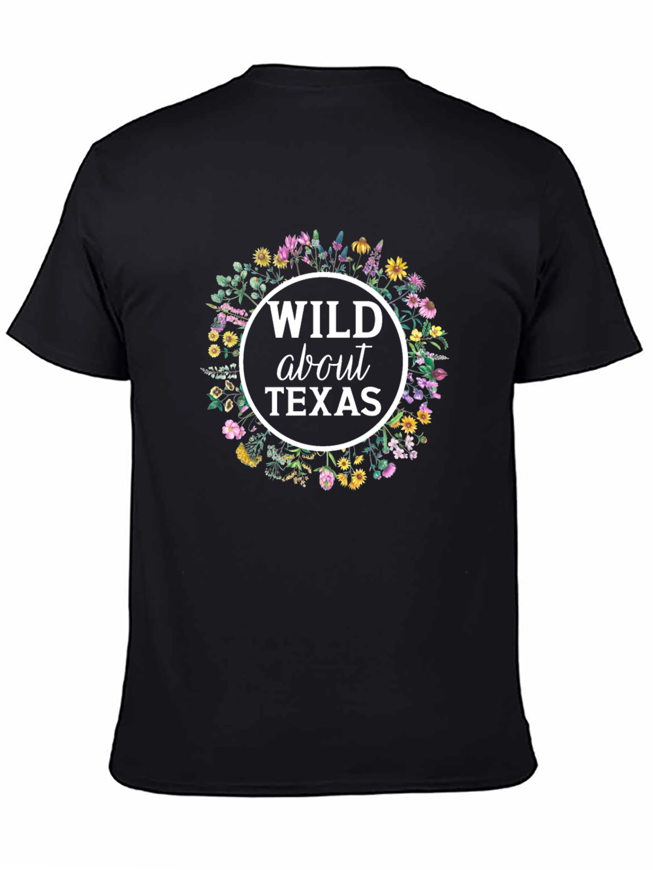 Wild About Texas Graphic Tee - Black