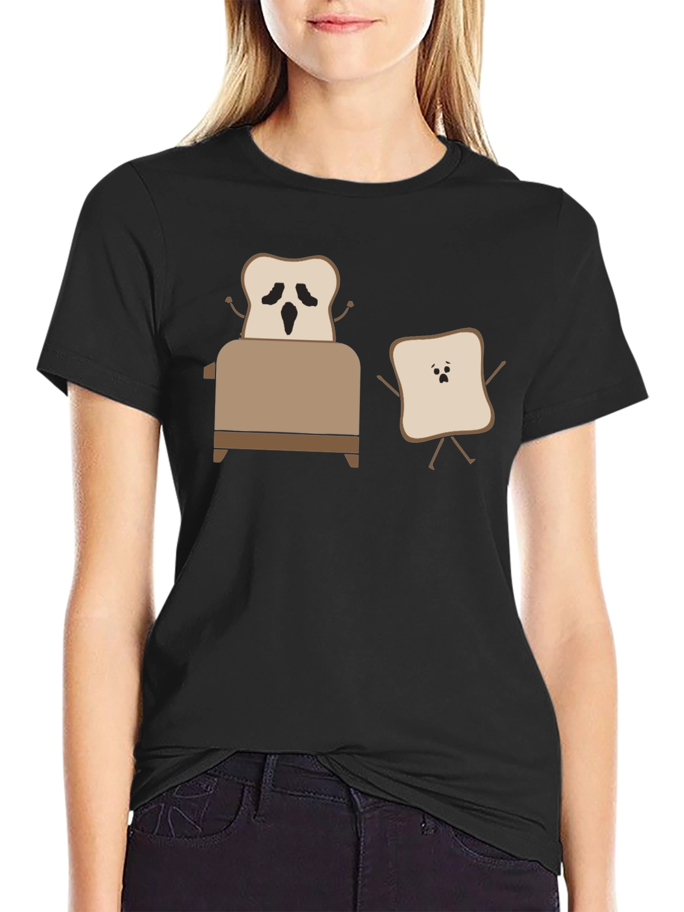 Funny Toast T-Shirt: Toaster Escape!