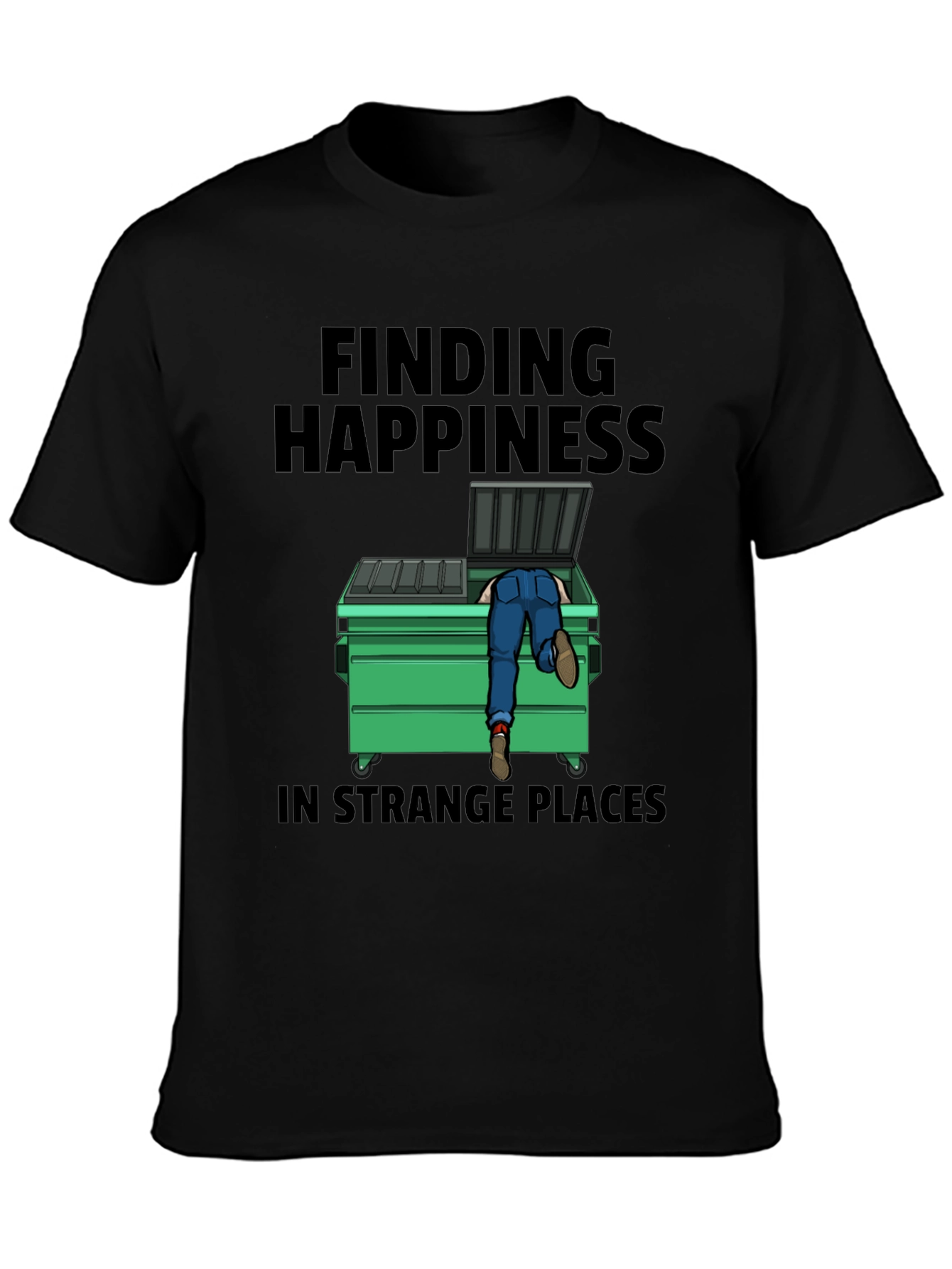 Funny Finding Happiness T-Shirt