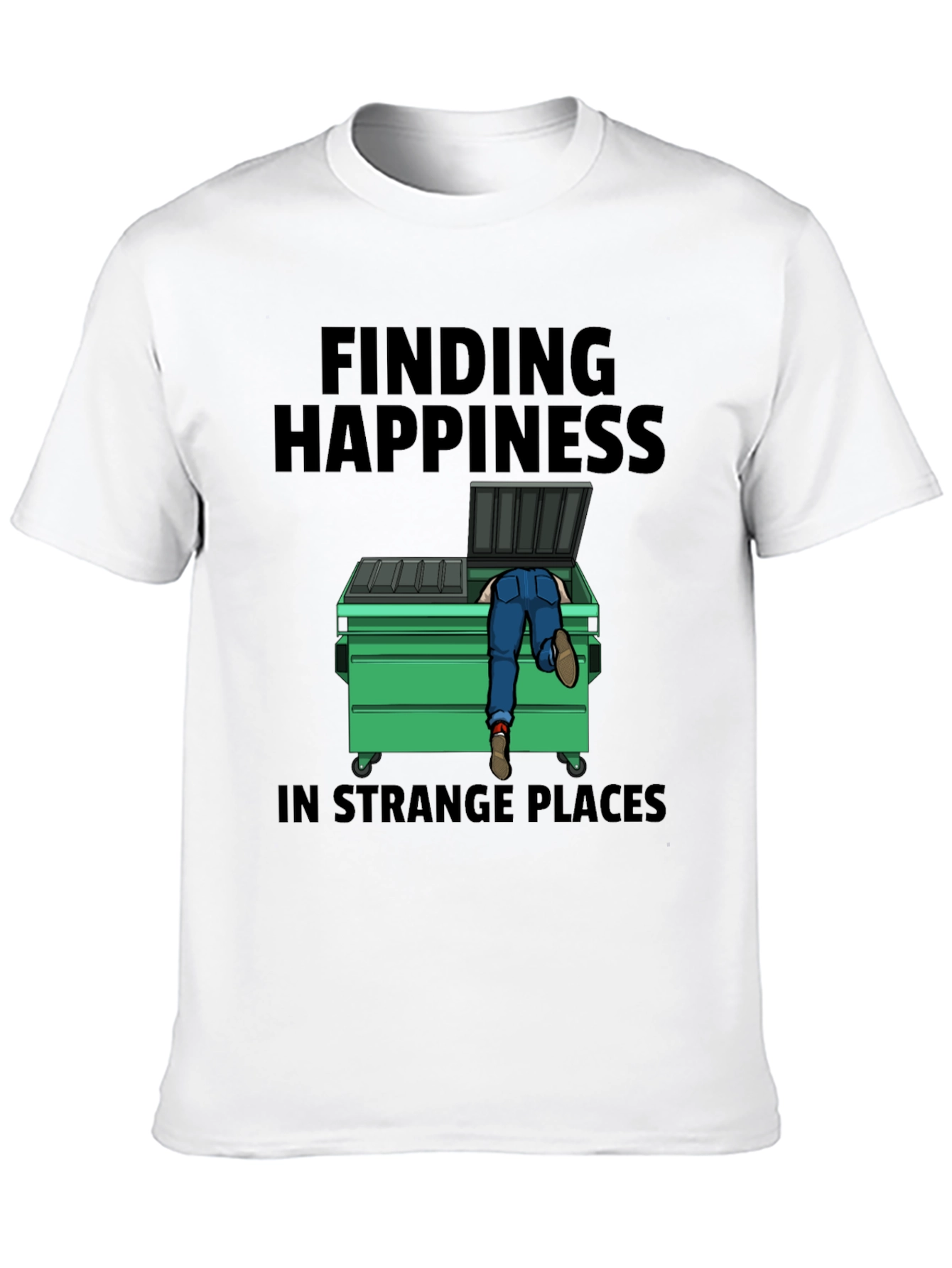 Funny Finding Happiness T-Shirt