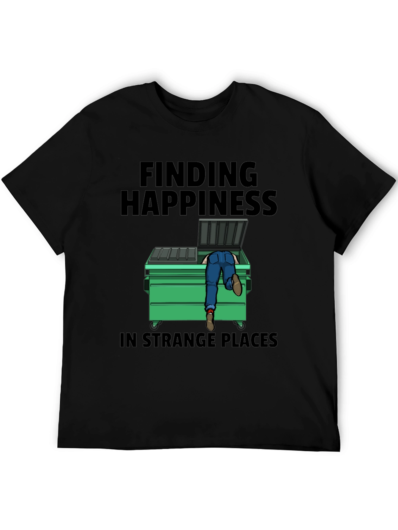 Funny Finding Happiness T-Shirt