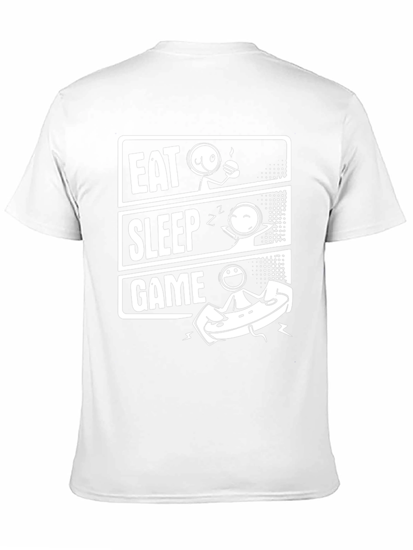 Eat Sleep Game Graphic Tee