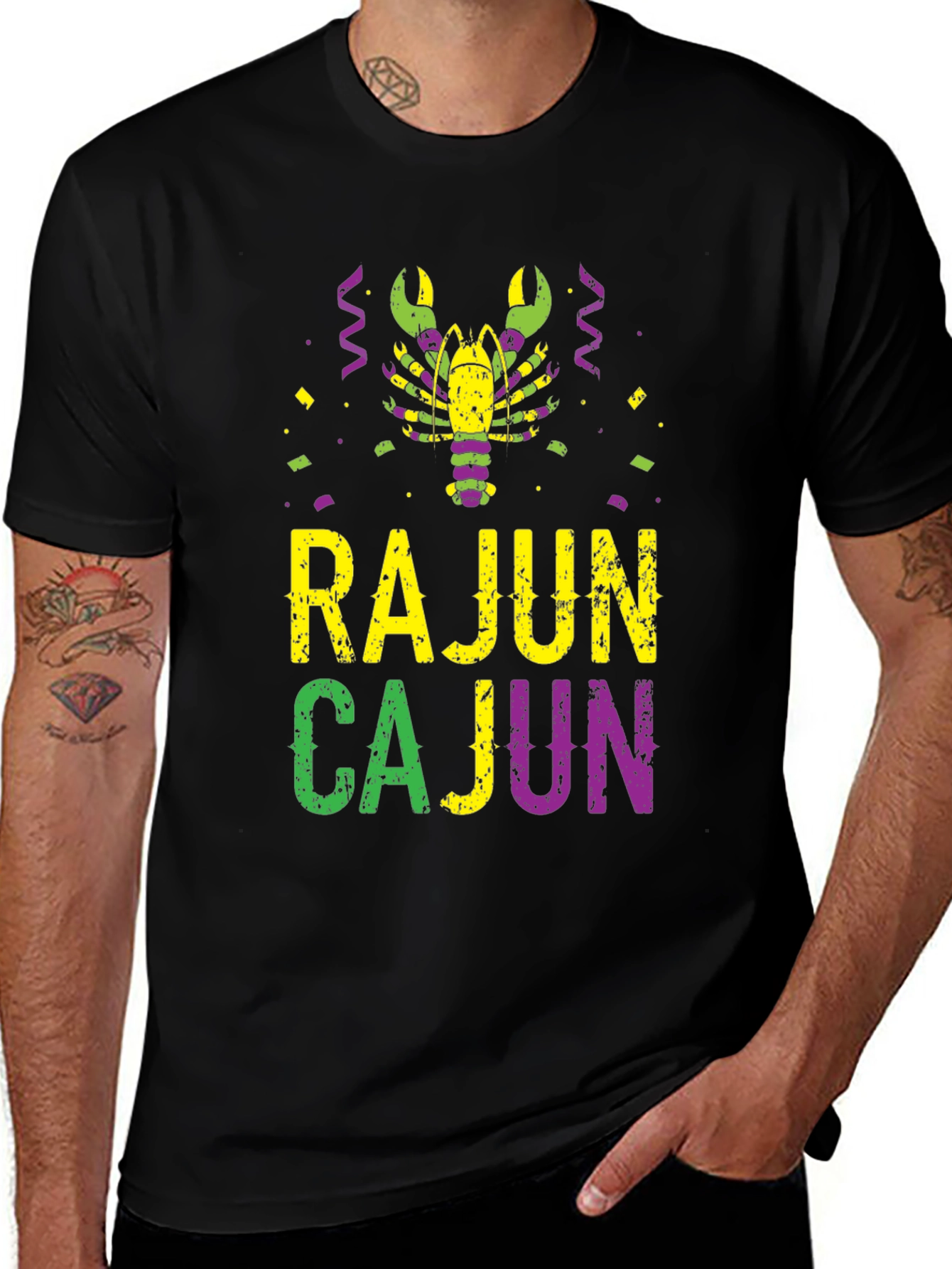 Rajun Cajun Crawfish Graphic Tee