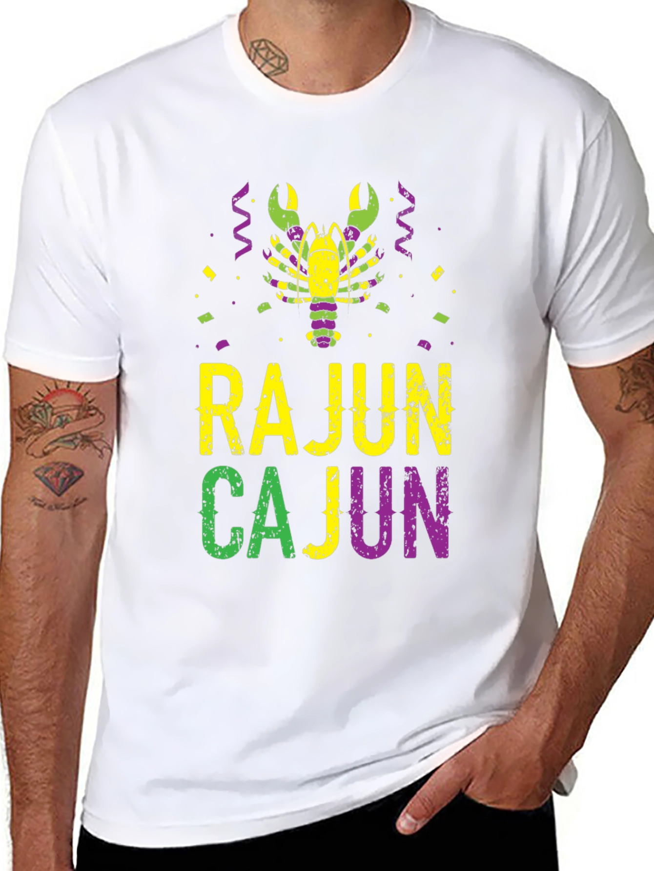 Rajun Cajun Crawfish Graphic Tee