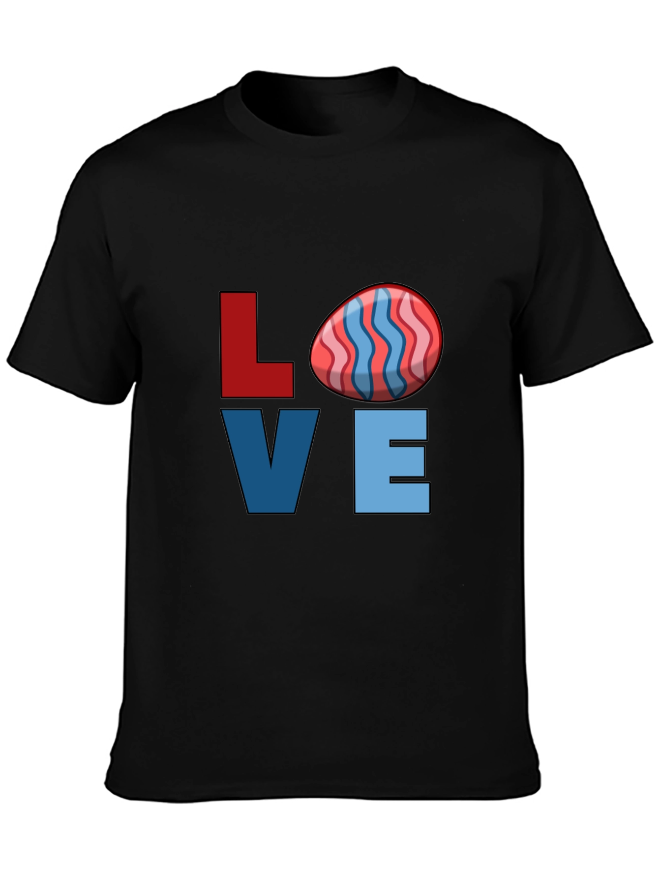 Easter Love T-Shirt - Egg Graphic Tee
