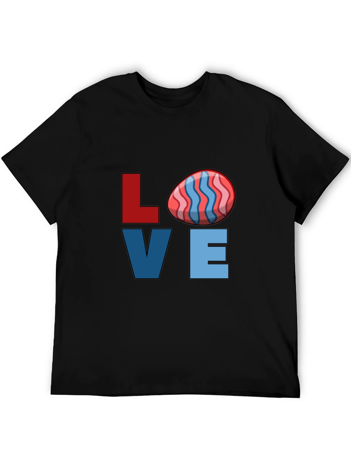 Easter Love T-Shirt - Egg Graphic Tee