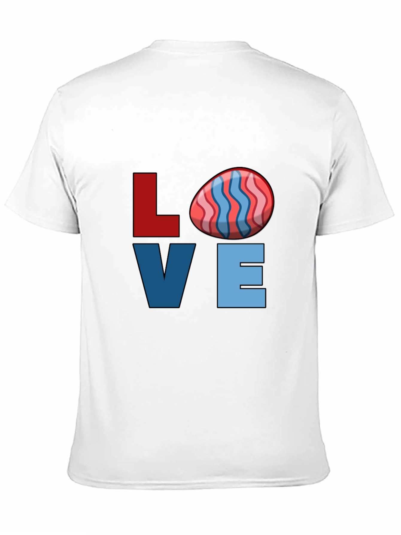 Easter Love T-Shirt - Egg Graphic Tee