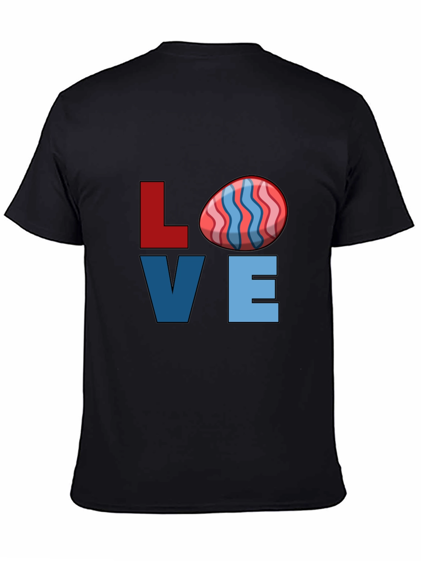 Easter Love T-Shirt - Egg Graphic Tee