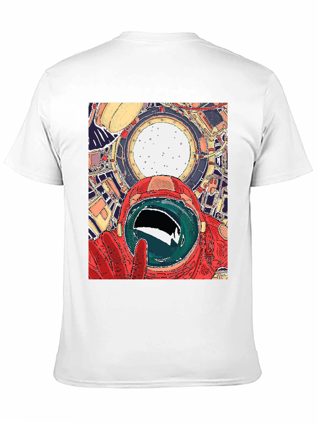 Astronaut Space Art Graphic T-Shirt