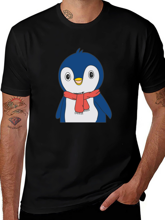 Penguin Graphic T-Shirt - Cute Cartoon Tee