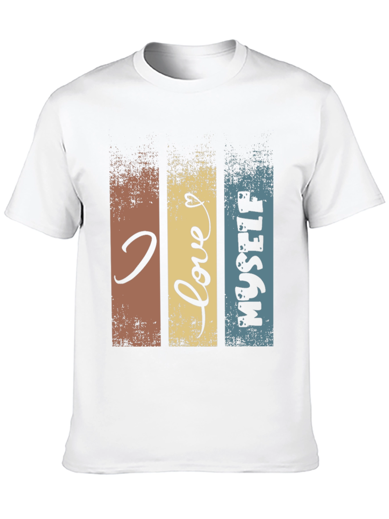 I Love Myself Graphic Tee - Retro Design