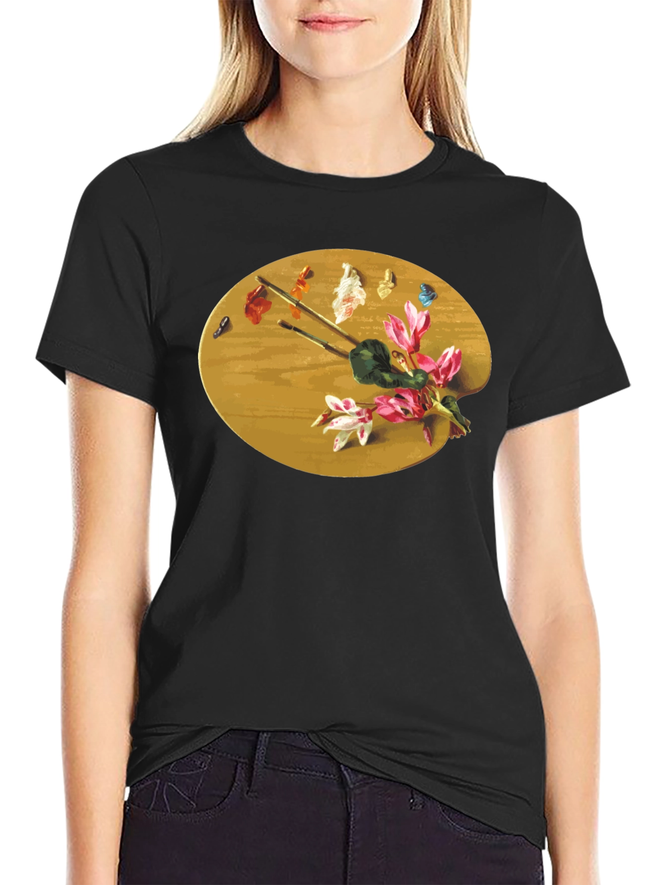 Artist Palette Graphic Tee - Painters T-Shirt
