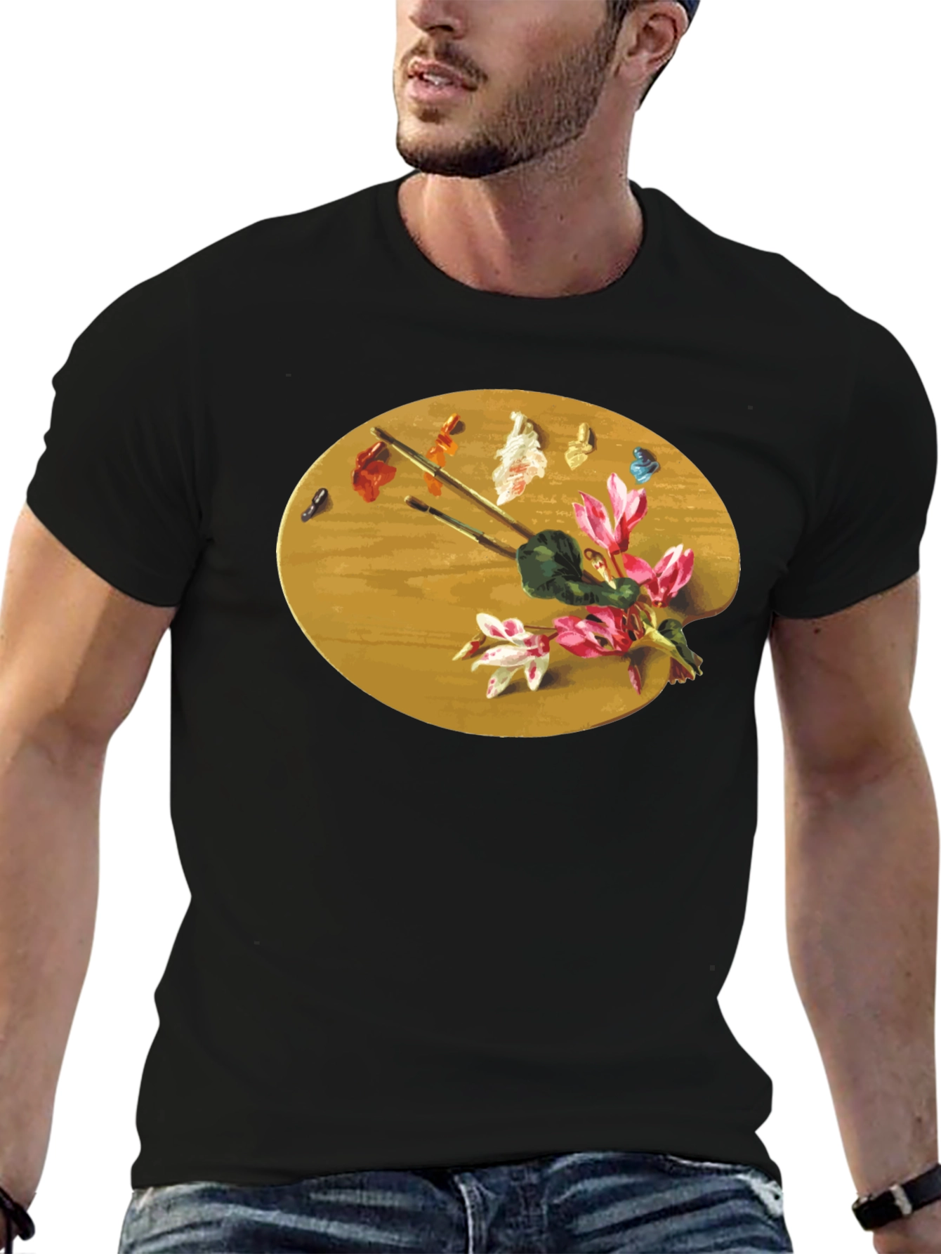 Artist Palette Graphic Tee - Painters T-Shirt