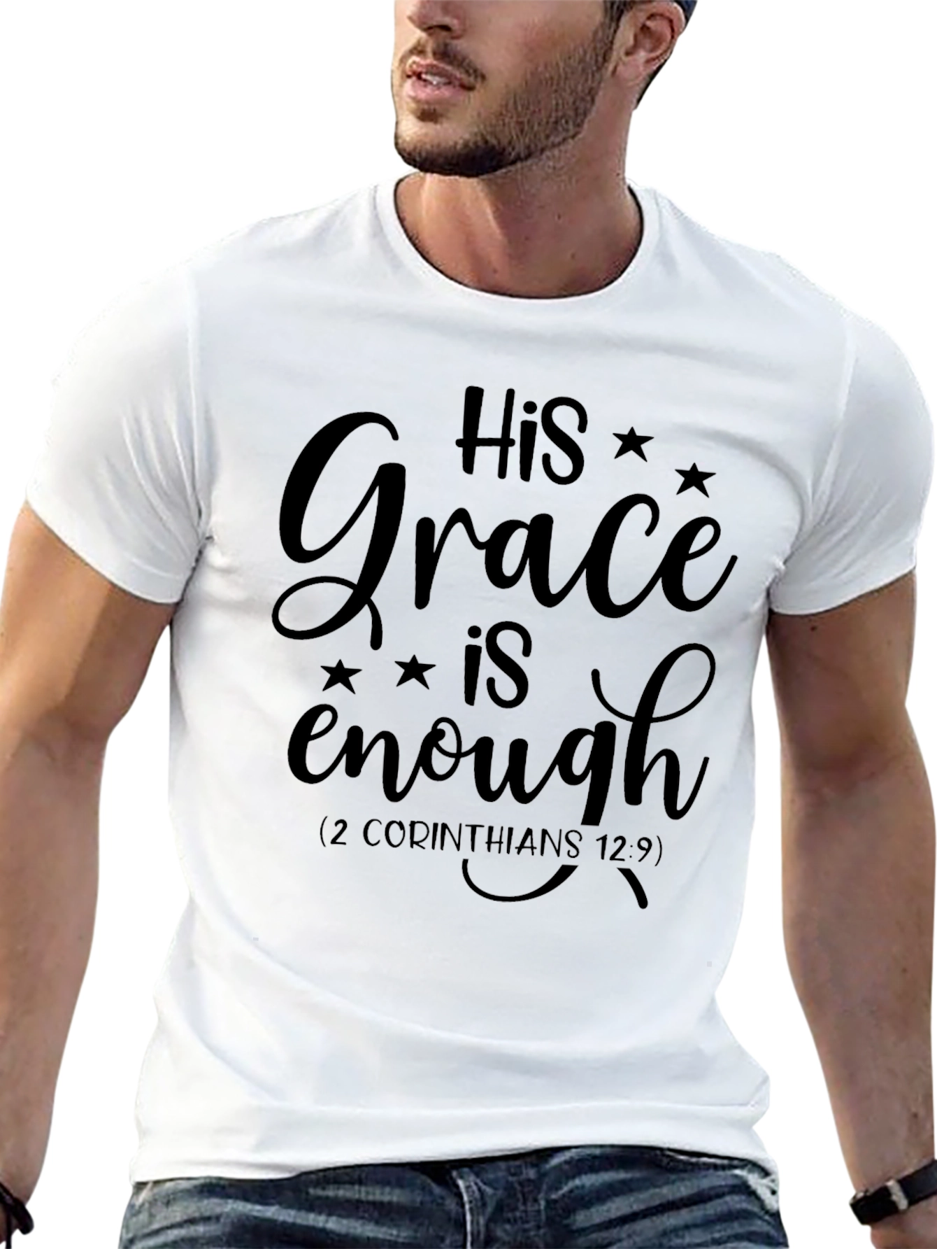 His Grace is Enough Christian T-Shirt