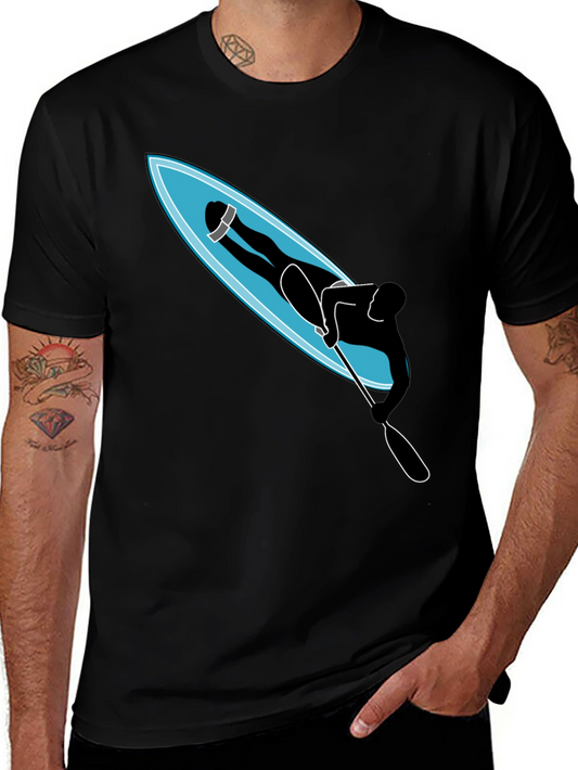 Stand Up Paddle Board T-Shirt - Unique Graphic Tee