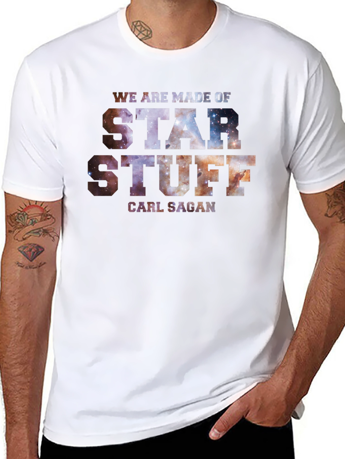 Star Stuff T-Shirt - Carl Sagan - Galaxy Tee