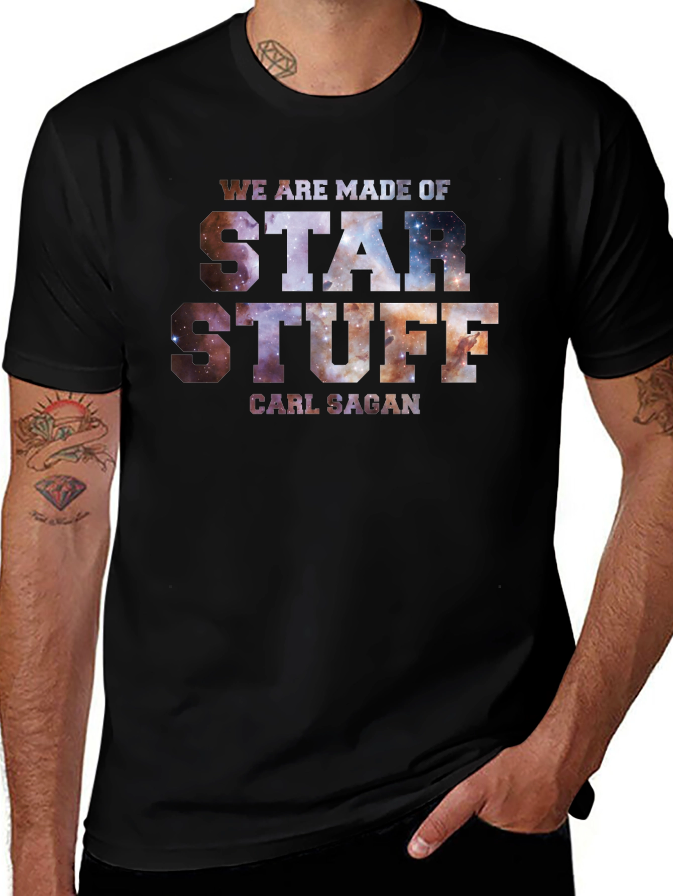 Star Stuff T-Shirt - Carl Sagan - Galaxy Tee