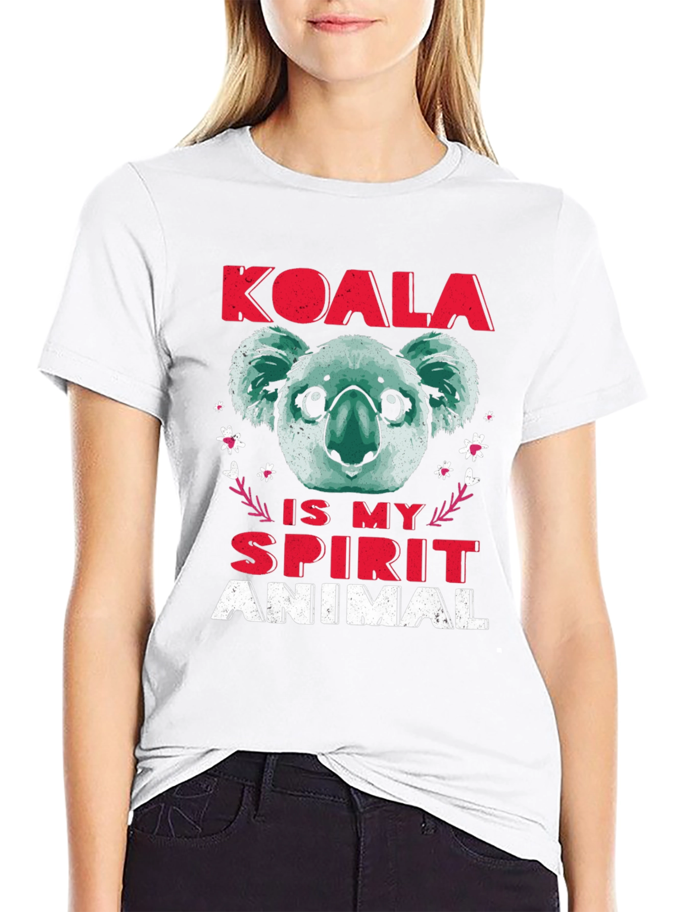 Koala Spirit Animal T-Shirt - Cute Graphic Tee
