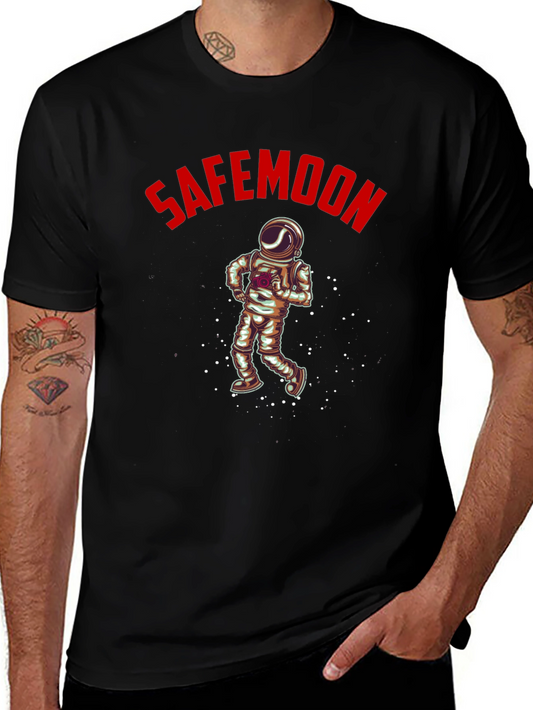 SafeMoon Astronaut Black T-Shirt