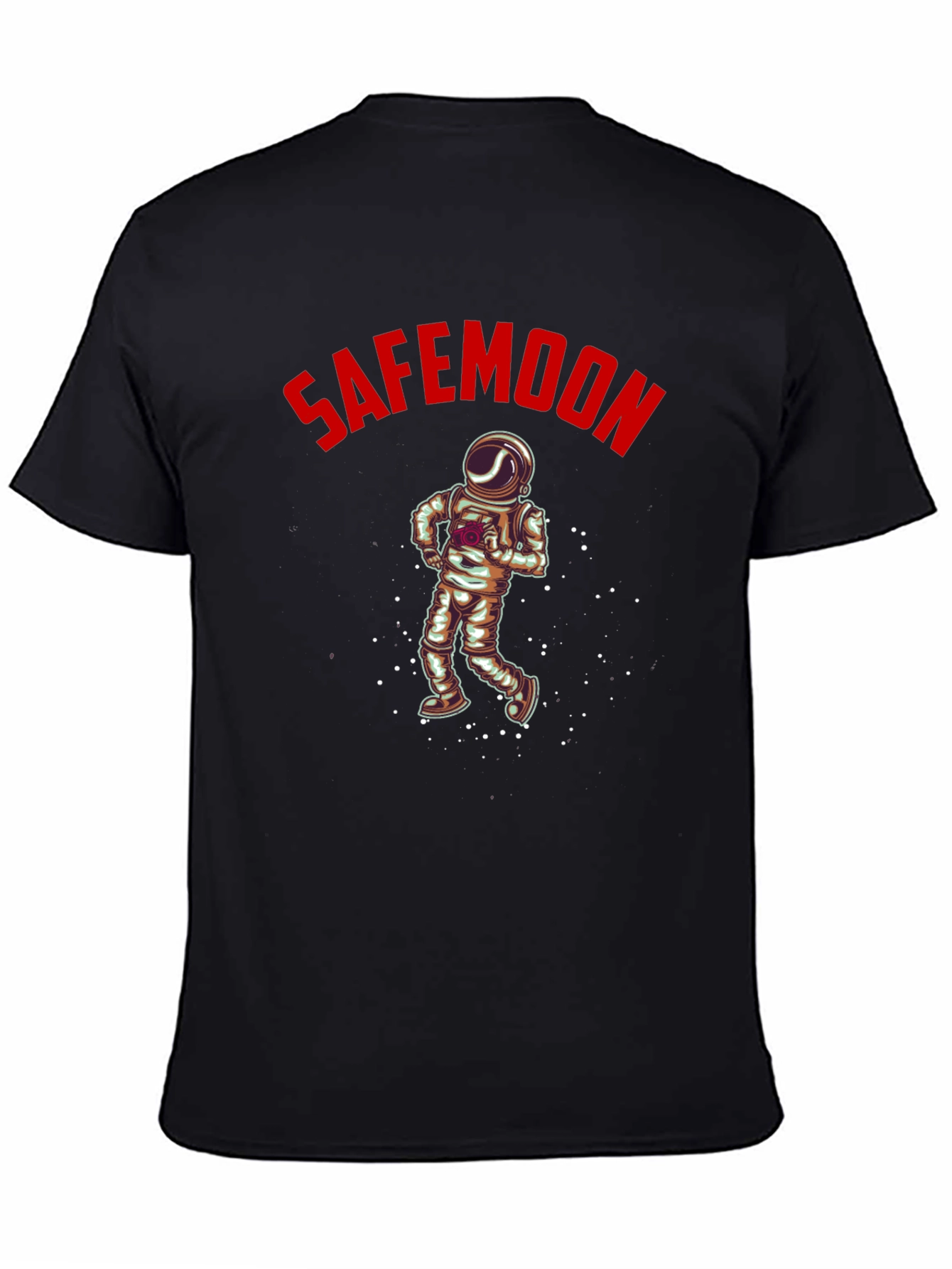SafeMoon Astronaut Black T-Shirt