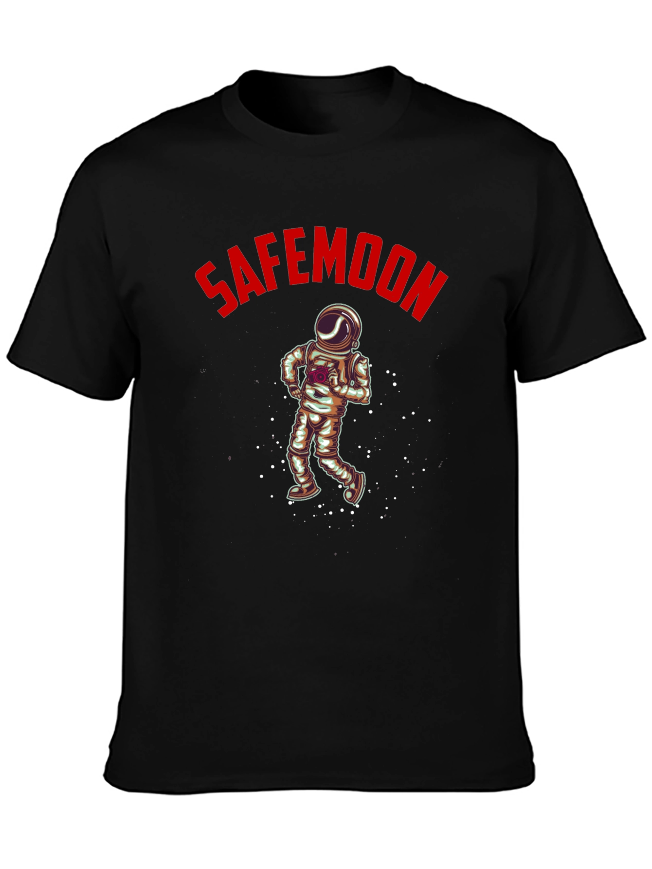 SafeMoon Astronaut Black T-Shirt